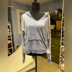 Soft long sleeve pullover with hood